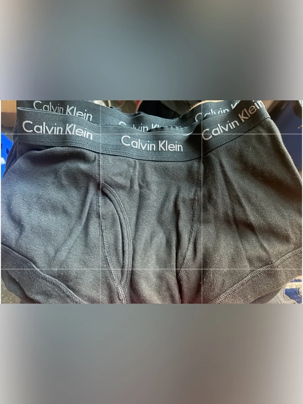Calvin Klein Black Men’s Boxer Briefs with Logo Waistband $8 each or all for $33